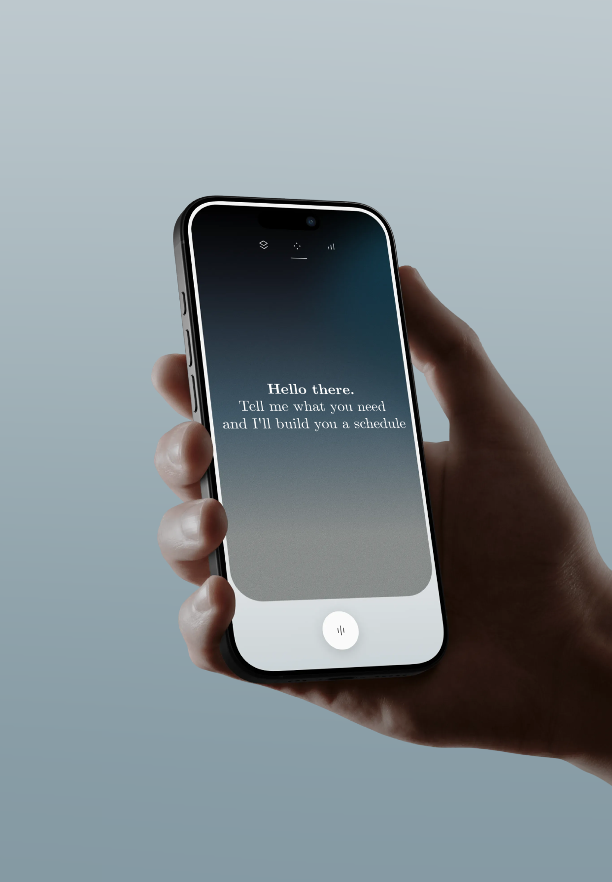 Calendar AI app — just speak, it plans.
